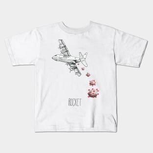 Covid Bombing Kids T-Shirt